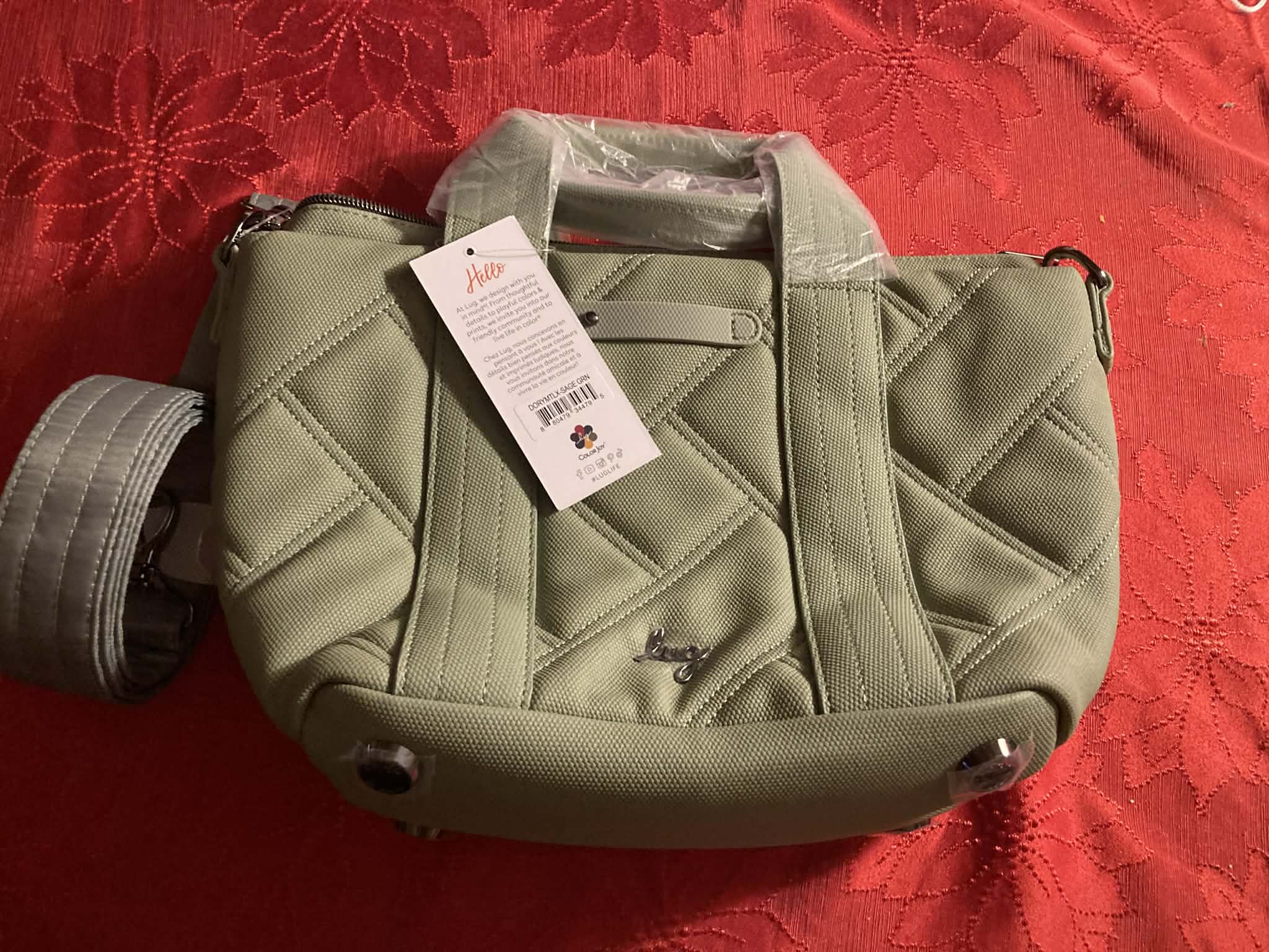 Sage Structured Purse